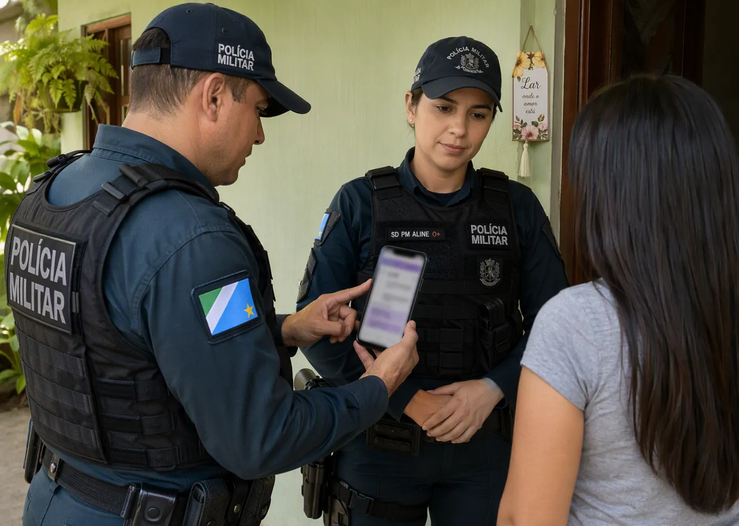 Imagem de compartilhamento para o artigo MS ganha aplicativo que agiliza proteção a vítimas de violência doméstica da MS Todo dia